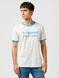 Wrangler Cotton Regular Fit Short Sleeve Graphic Ringer T-Shirt