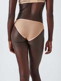 John Lewis Gabriella Bikini Knickers, Caramel - view 2, Caramel