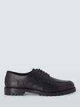 John Lewis Broadwell Leather Derby Shoes, Black