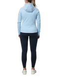 Gym+Coffee Chill Zip Up Hoodie, Baby Blue