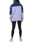 Gym+Coffee Half Zip Polar Fleece, Lilac