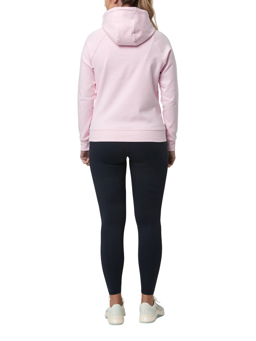 Gym Coffee Chill Hoodie Baby Pink