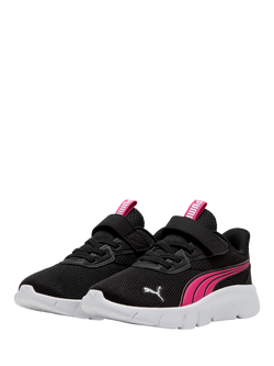 PUMA Kids' Lite FlexFocus Modern Trainers, Black/Pink - view 2, Black/Pink