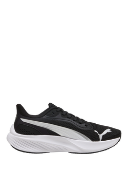 PUMA Kids' Pounce Lite Trainers, Black/White, Black/White