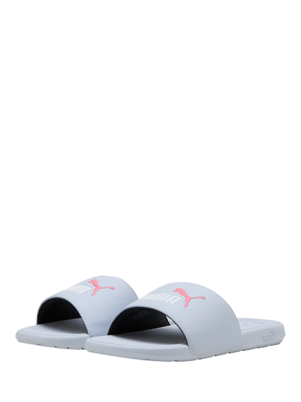 PUMA Kids' Cool Cat 2.0 Sliders - view 2, Lilac/White