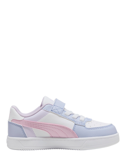 PUMA Kids' Caven 2.0 Colour Block Trainers, Mauve/Multi