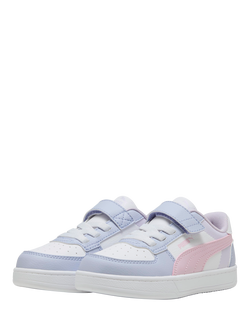 PUMA Kids' Caven 2.0 Colour Block Trainers - view 2, Mauve/Multi