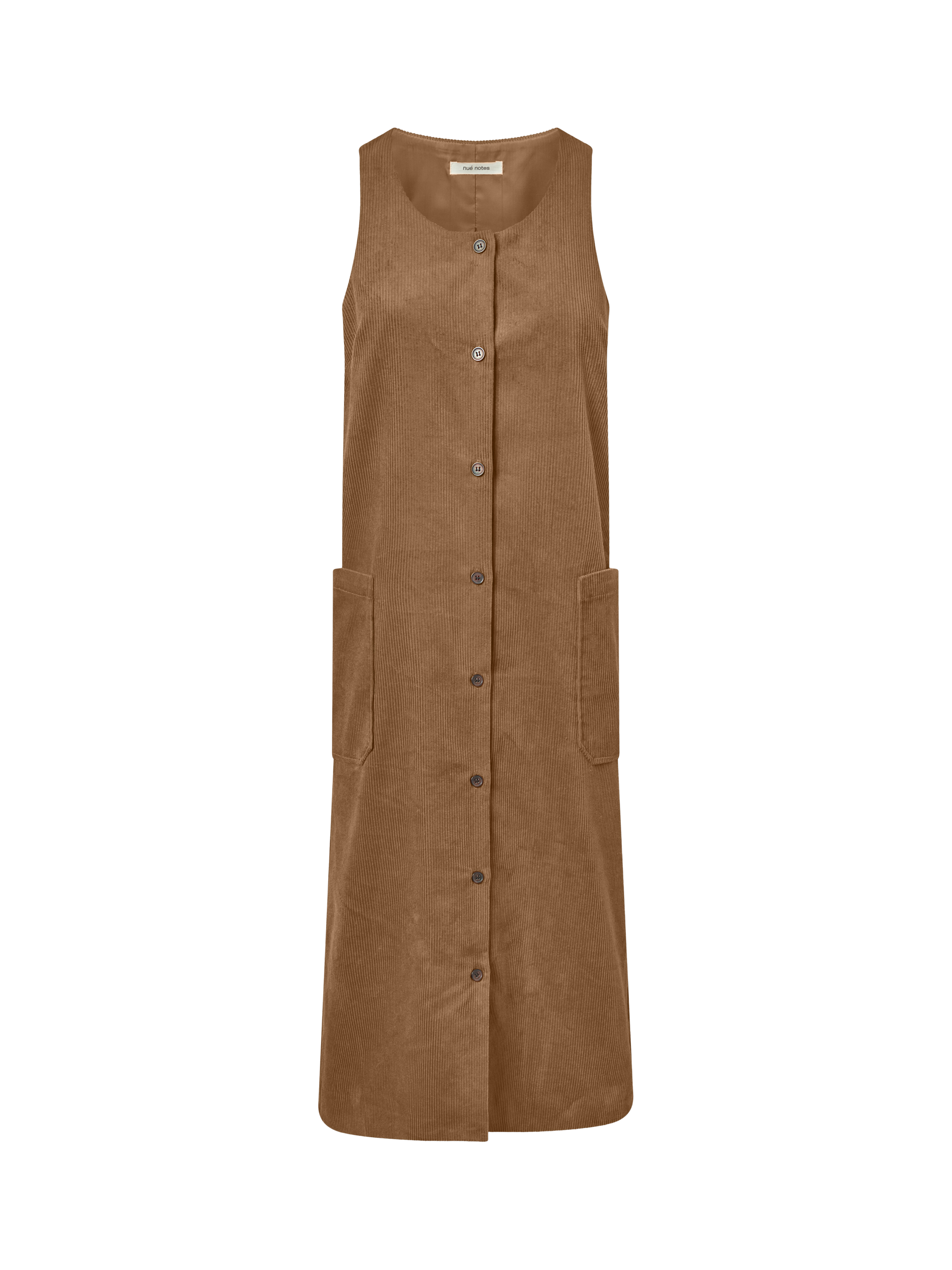 Product image 4 of 7, which shows nué notes Billy Corduroy Dress, Rubber, 10