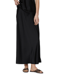 Sisters Point Gewo Satin Skirt, Black