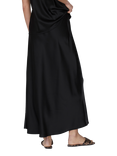 Sisters Point Gewo Satin Skirt, Black