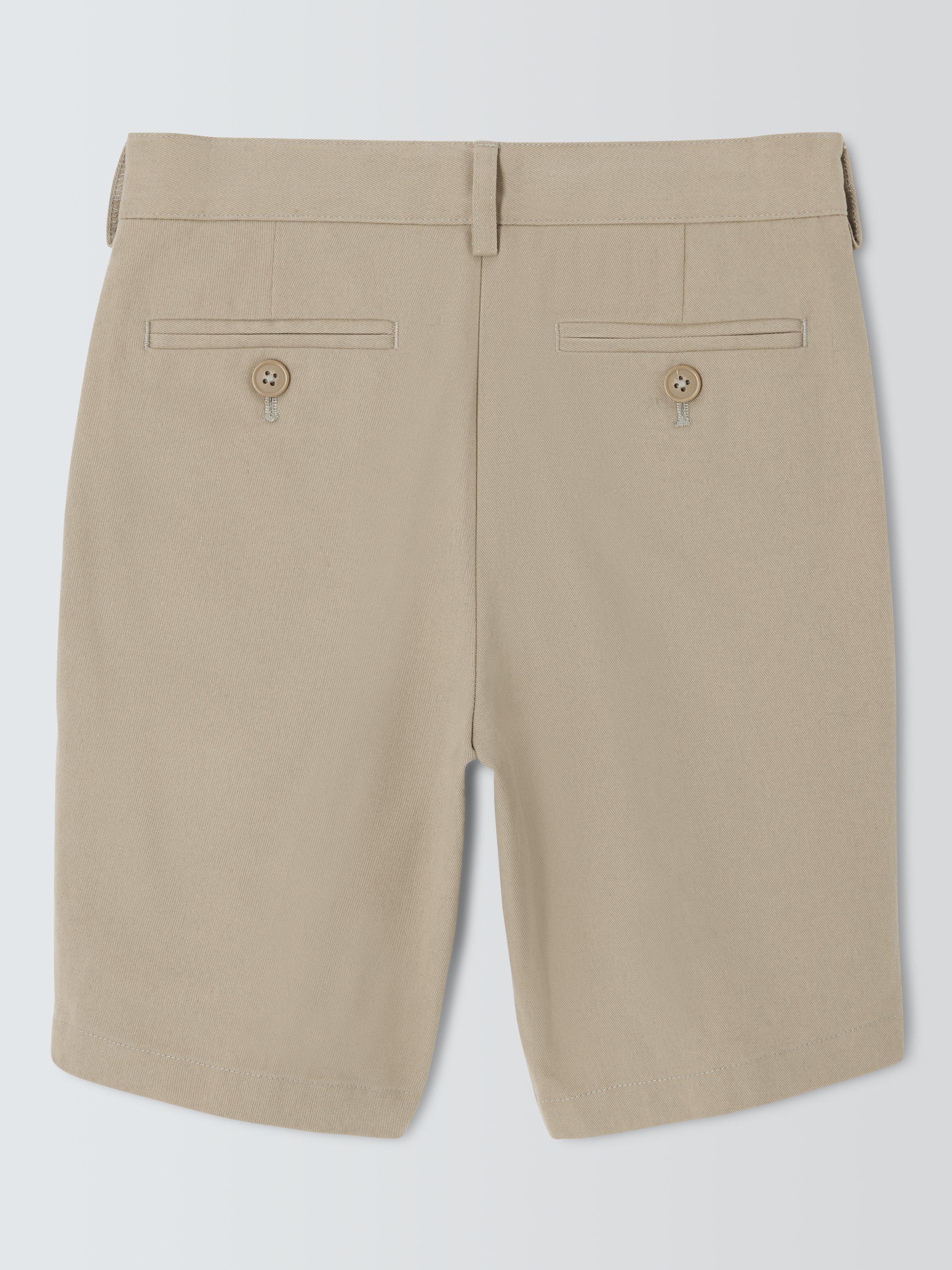 Product image 4 of 7, which shows John Lewis Heirloom Collection Kids' Chino Shorts, Brown, 2 years
