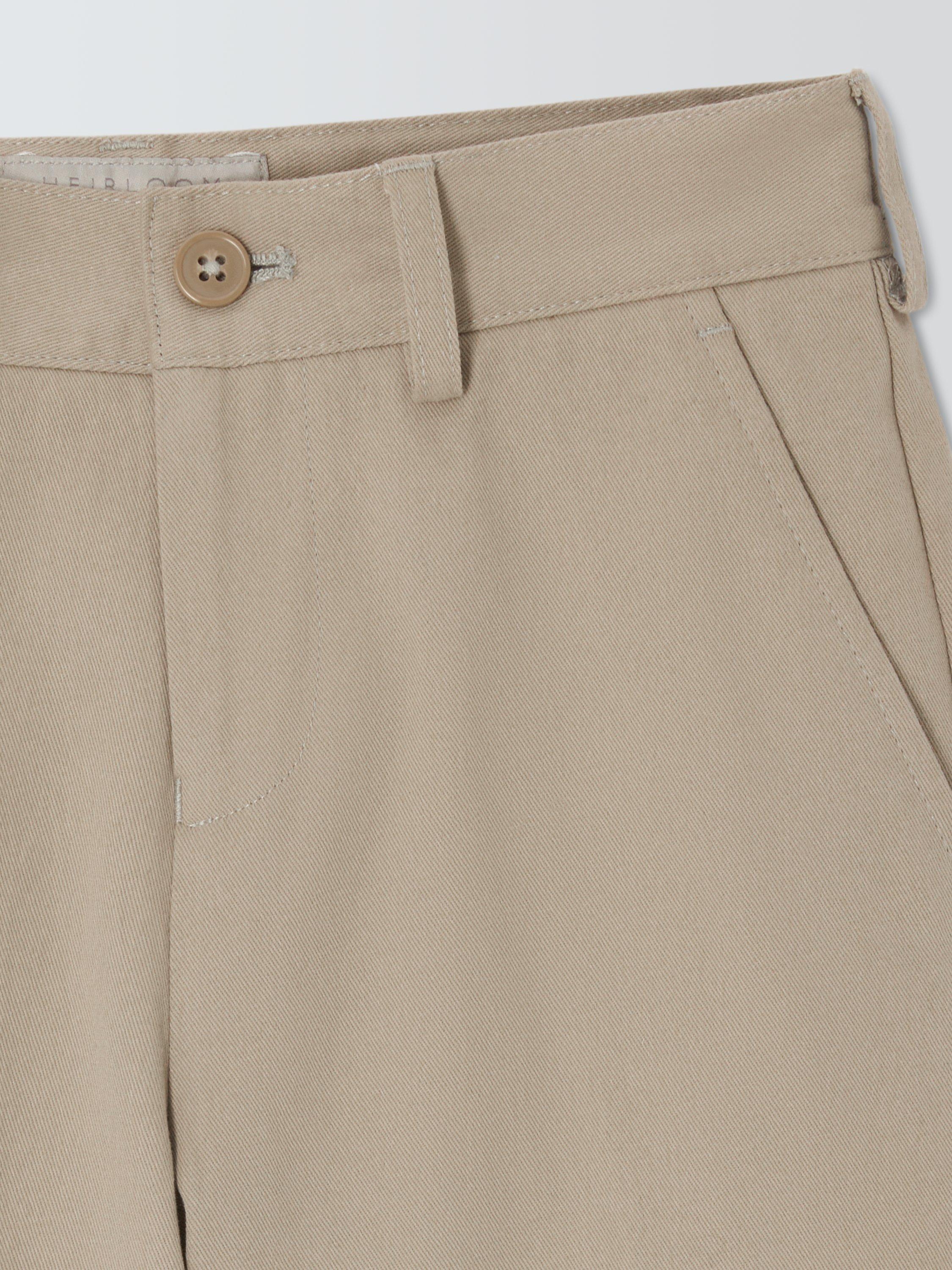 Product image 5 of 7, which shows John Lewis Heirloom Collection Kids' Chino Shorts, Brown, 2 years