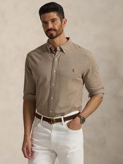 Polo Ralph Lauren Cotton Regular Fit Shirt, Adirondack Heather, Adirondackhthr/C8888