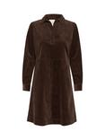 Part Two Lilje Corduroy Mini Shirt Dress, Hot Fudge