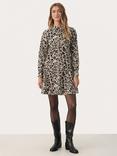 Part Two Esilya Leopard Print Mini Shirt Dress, Multi