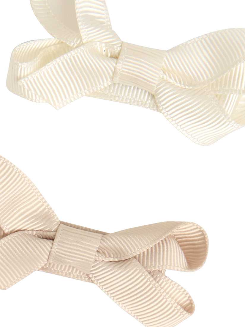 Product image 2 of 2, which shows JoJo Maman Bébé Kids' Bow Hair Clip Set, Pack of 3, Multi, One Size