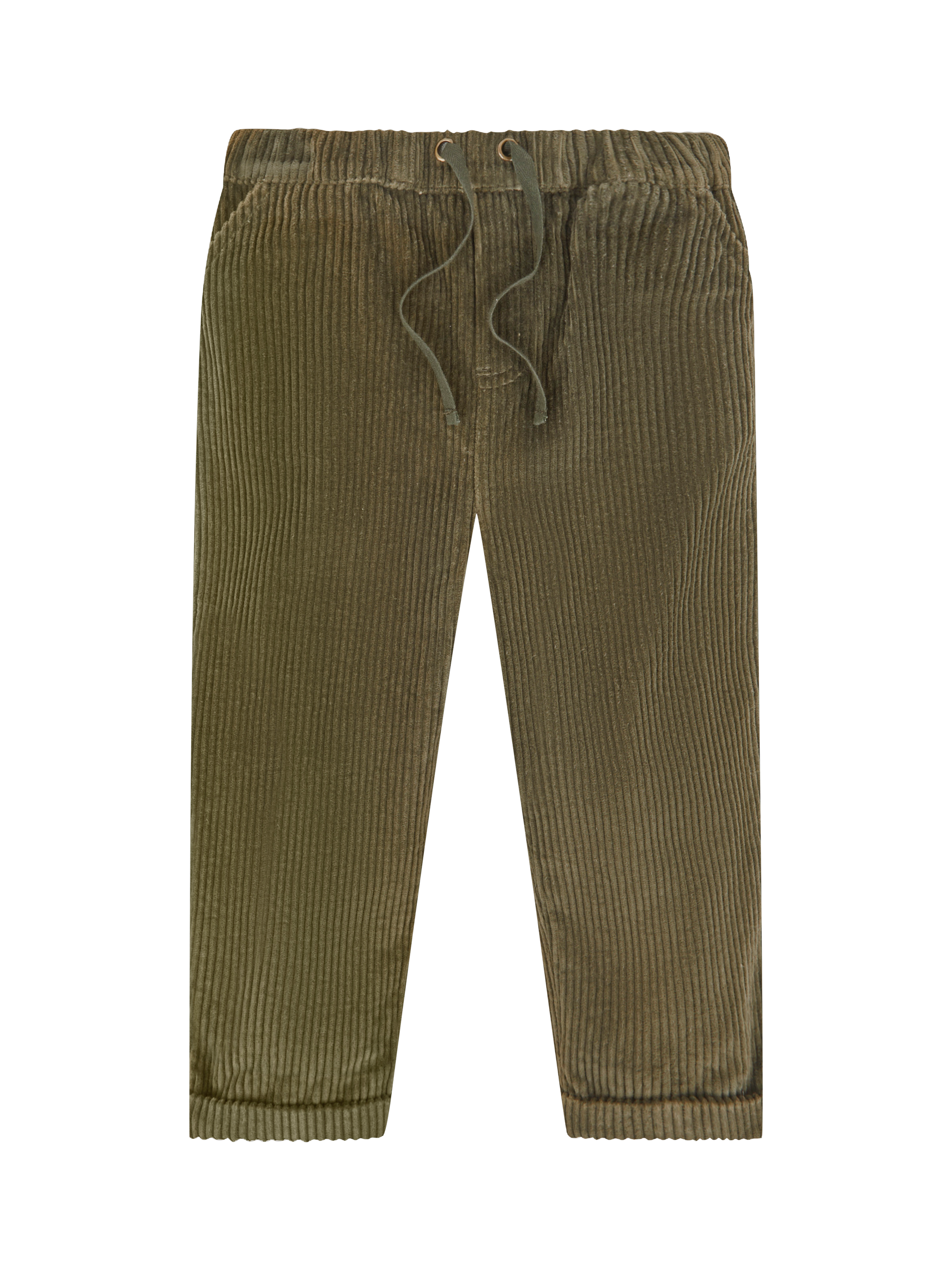 JoJo Maman Bébé Kids' Chunky Cord Trousers, Khaki