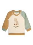 JoJo Maman Bébé Baby Bear Sweatshirt & Joggers Set, Ecru