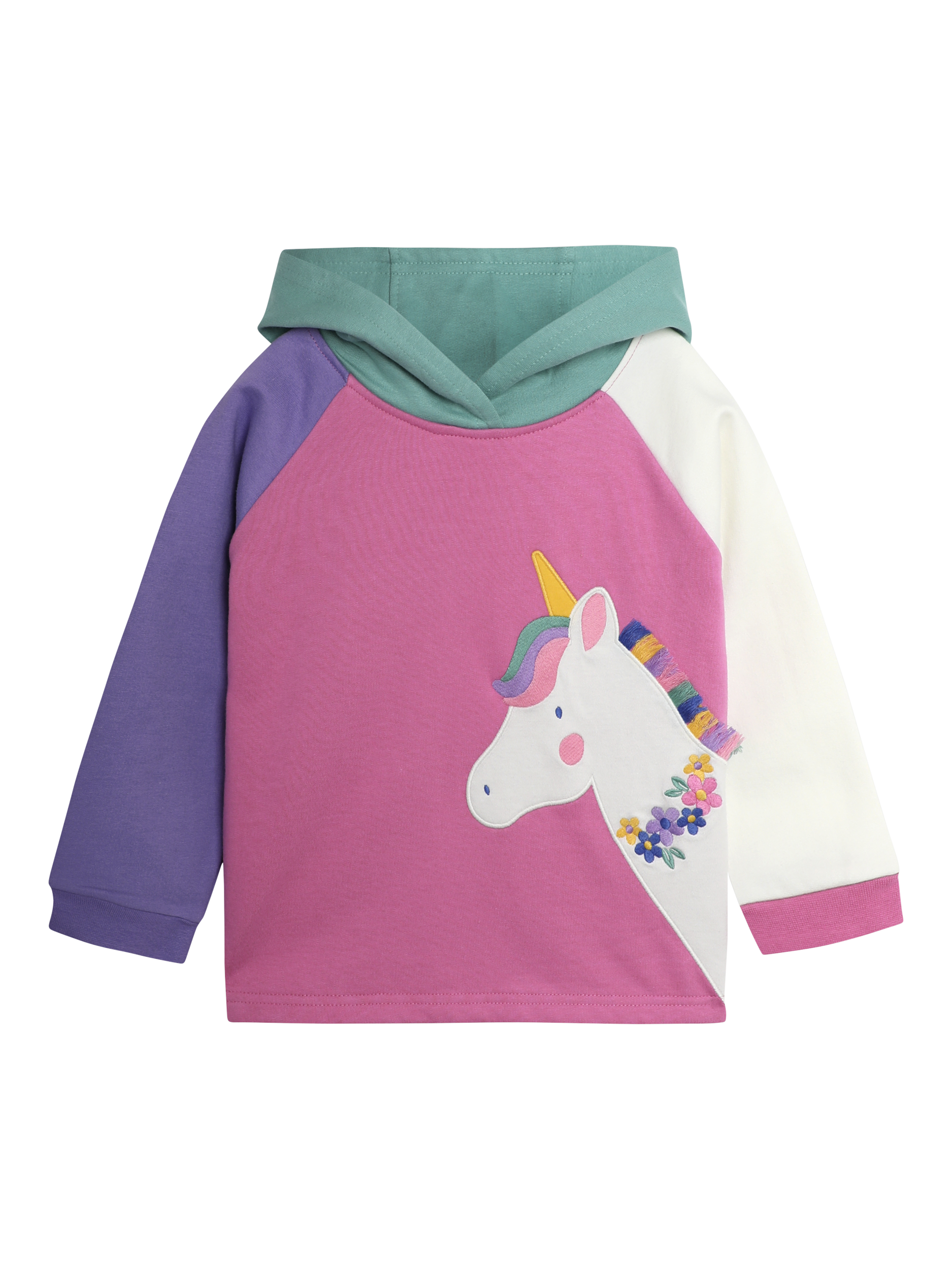 Pink unicorn hoodie best sale