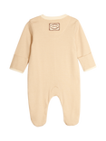 JoJo Maman Bébé Baby Bear Embroidered Sleepsuit, Multi