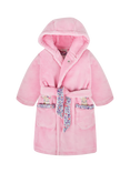 JoJo Maman Bébé Kids' Mouse Dressing Gown, Pink