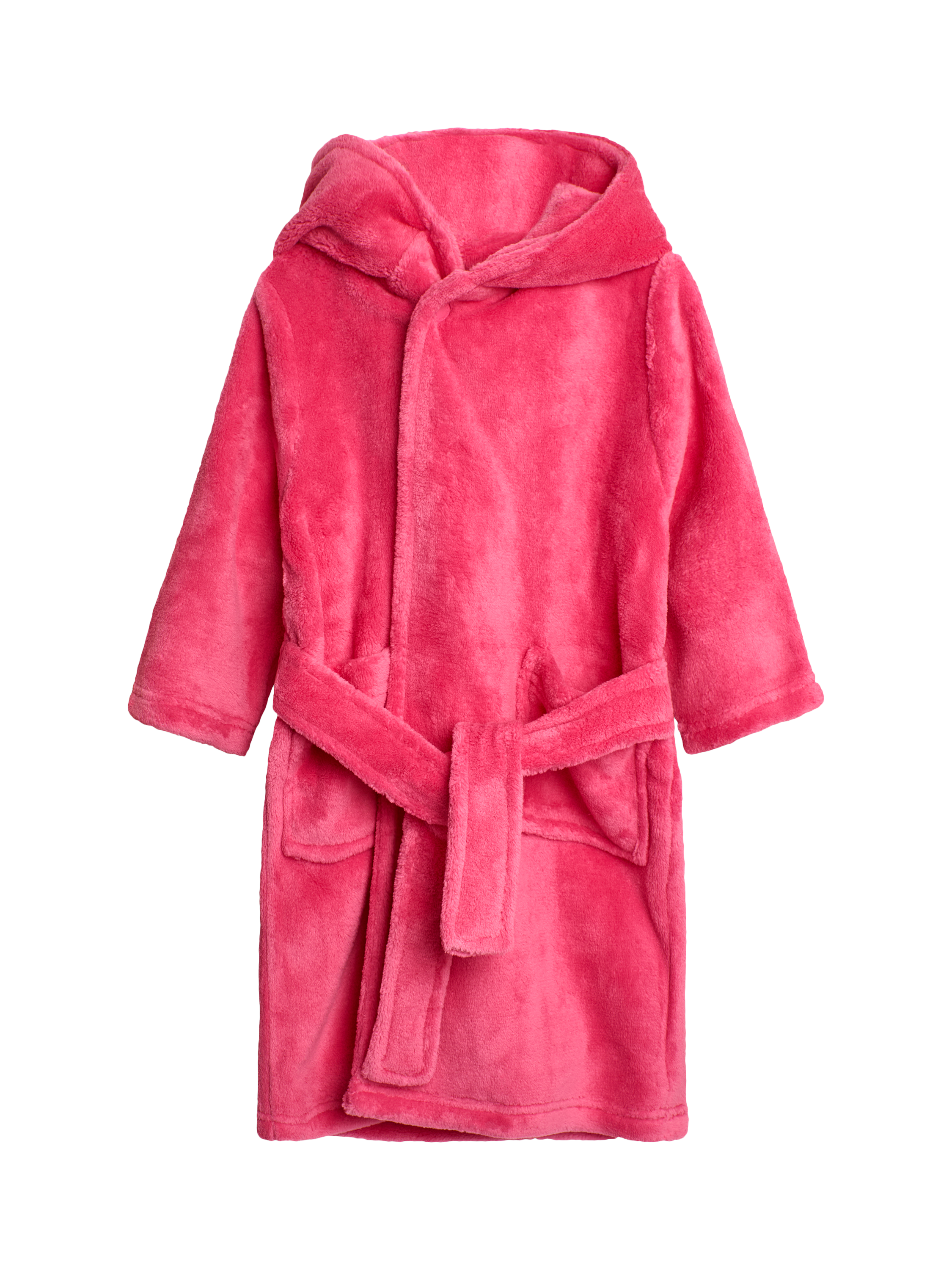 JoJo Maman Bebe Kids Unicorn Dressing Gown Fuchsia