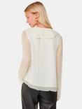 Whistles Ruffle Collar Detail Blouse