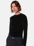 Whistles Olivia Velvet Top