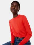 Whistles Wool Blend Crew Neck Top