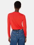 Whistles Wool Blend Crew Neck Top