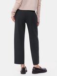 Whistles Matilda Tapered Trousers, Black