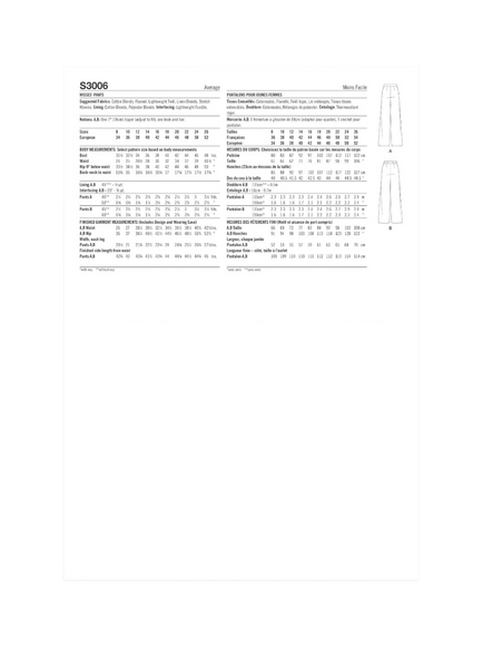 Simplicity Misses' Pants Sewing Pattern, S3006 - view 2, White