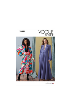 Vogue Misses' Loose Fitting Dress Sewing Pattern, V1921, A5