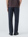 Kin Easy Summer Trousers, Castor Grey, Dark Sapphire