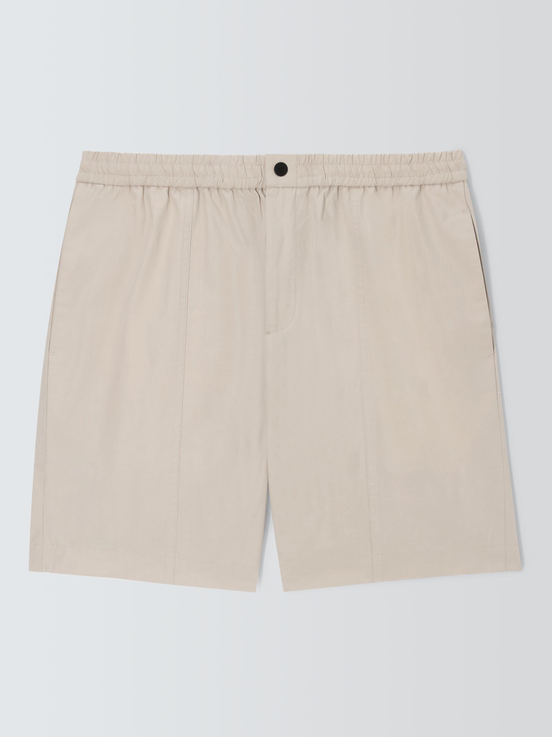 Product image 4 of 6, which shows Kin Seam Detail Shorts, Abbey Stone, XL