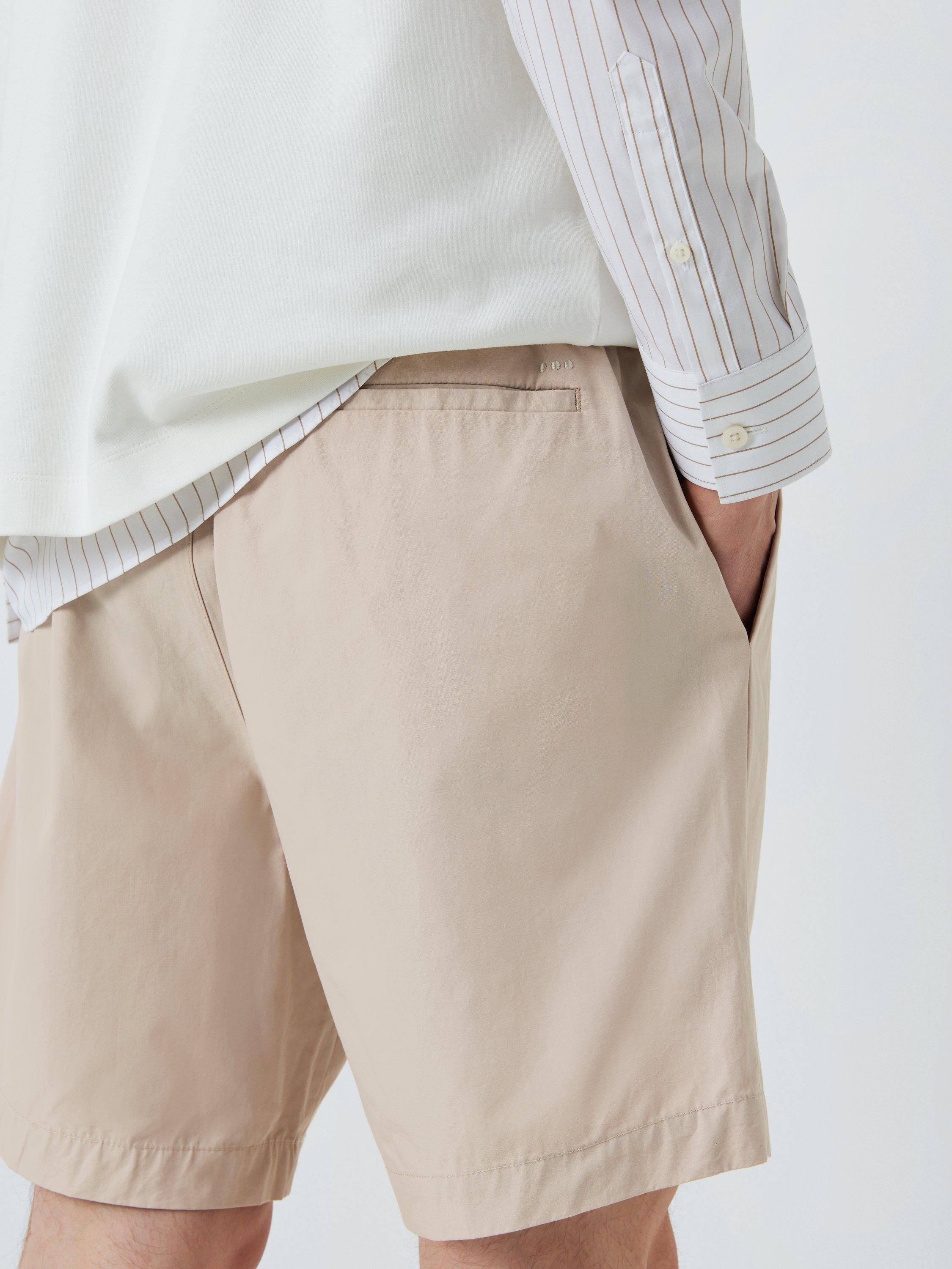 Product image 6 of 6, which shows Kin Seam Detail Shorts, Abbey Stone, XL