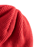 forét Relaxed Rib Beanie Hat, Red