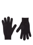 Benetton Kids' Wool Blend Gloves, Black