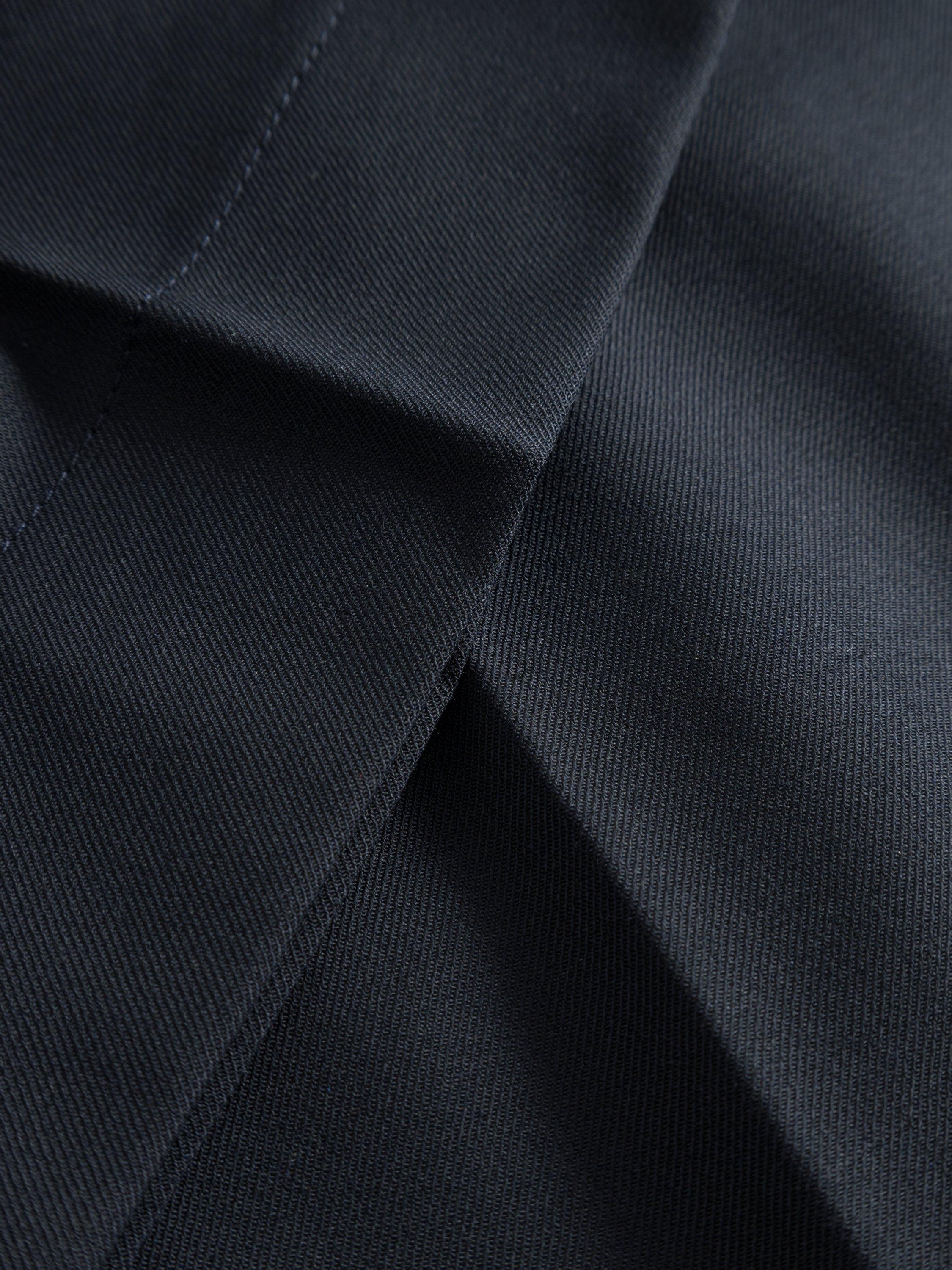 Product image 4 of 5, which shows forét Writer Straight Cut Trousers, Navy, 30R
