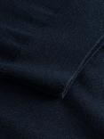 forét Merino Knit Polo, Navy