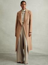 ジャケット・アウター MANON WOOL MELTON LONG COAT Wool Melton Long Coat