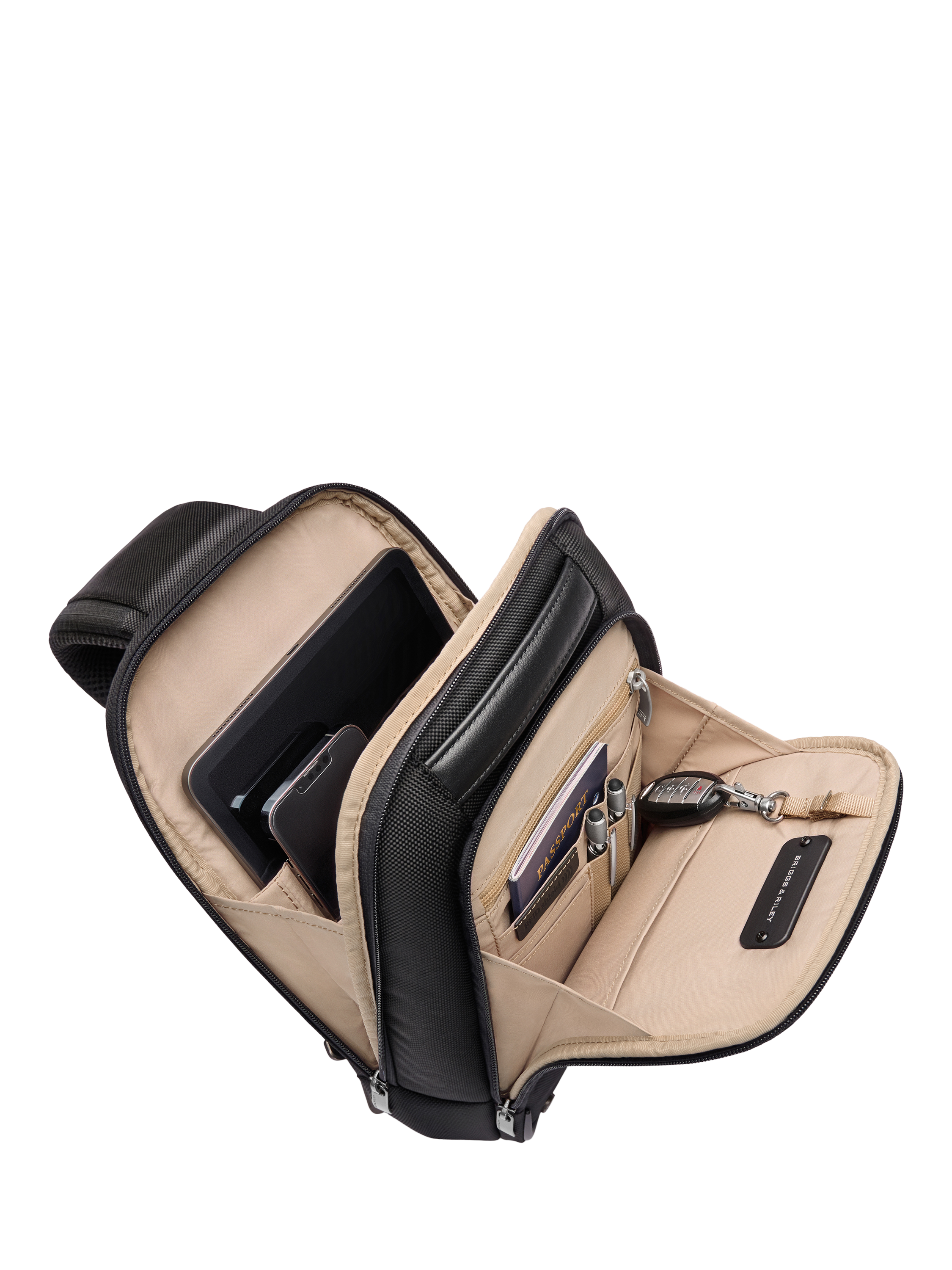 Product image 5 of 10, which shows Briggs & Riley Sling Bag, 8.6L, Black
