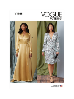 Vogue Misses' Nightgown Sewing Pattern, V1928, White