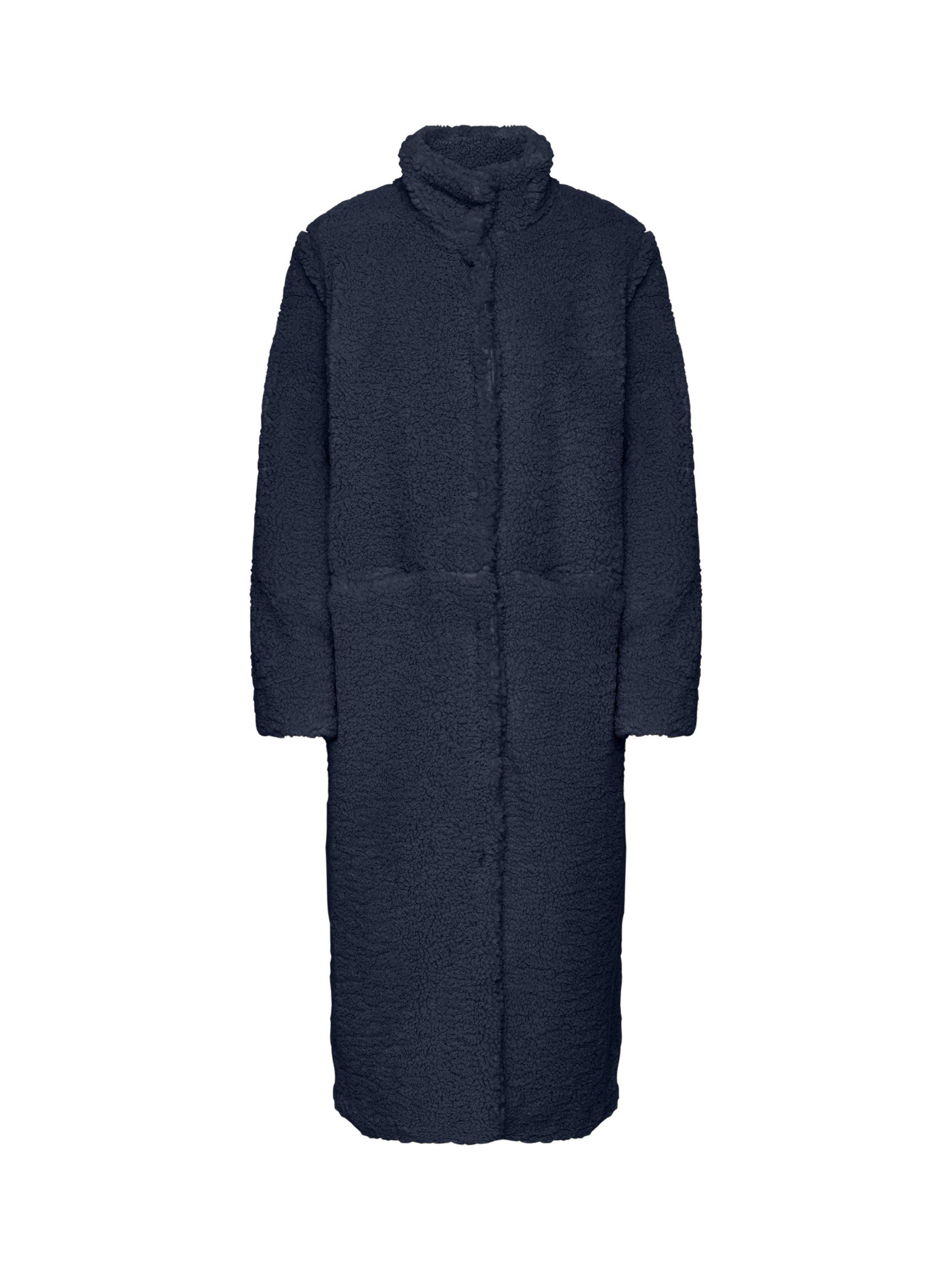 Product image 3 of 4, which shows Saint Tropez Felicia Teddy Coat, Ombre Blue, XS