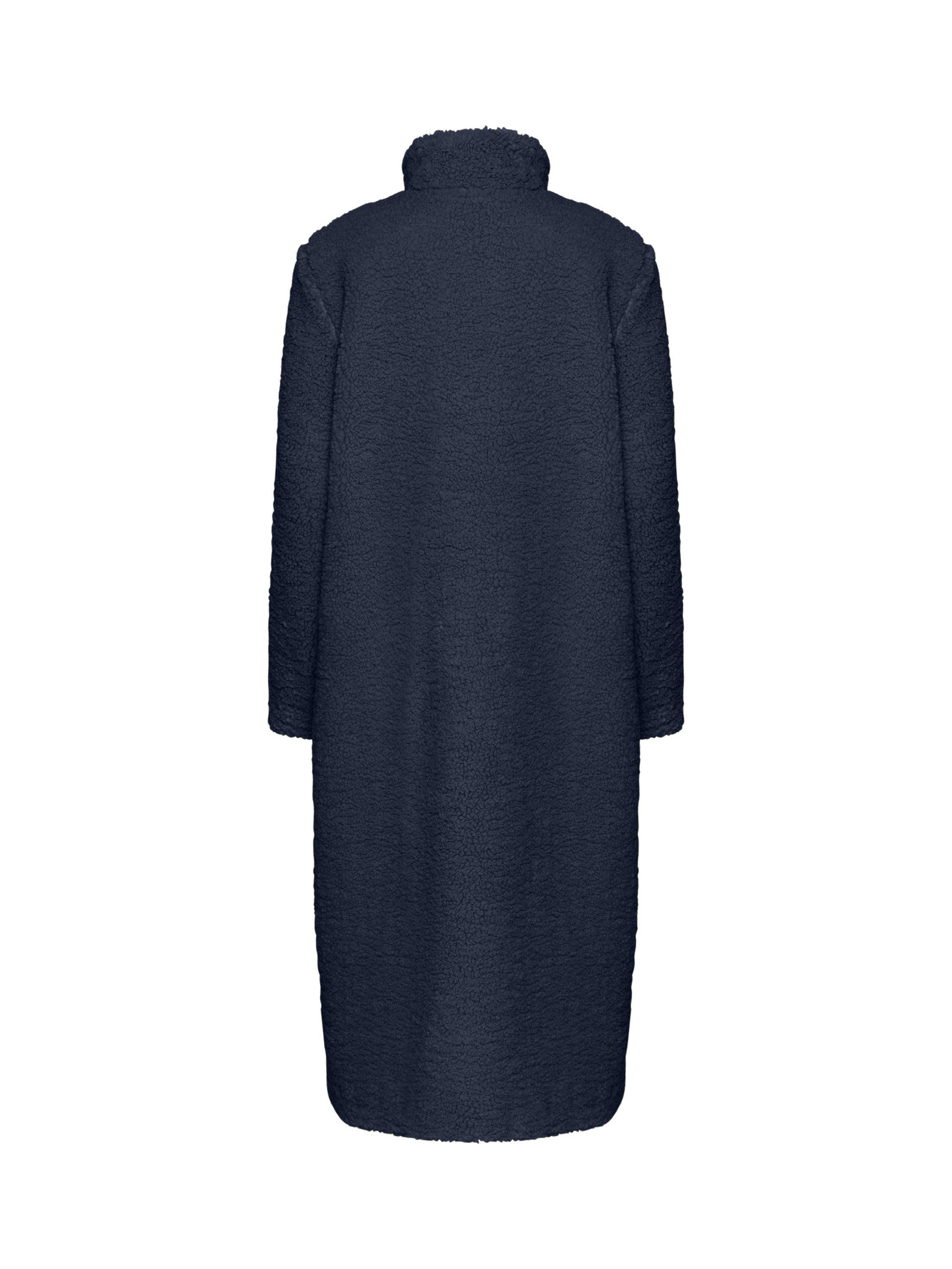 Product image 4 of 4, which shows Saint Tropez Felicia Teddy Coat, Ombre Blue, XS