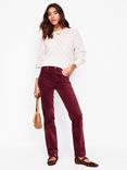 Boden Velveteen 5 Pocket Jeans, Chestnut