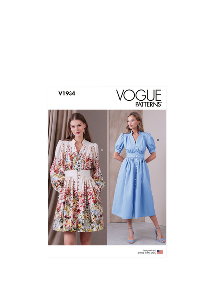 Vogue Misses' Dress Sewing Pattern, V1934, White