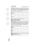 Vogue Misses' Empire Waist Top Sewing Pattern, V1940