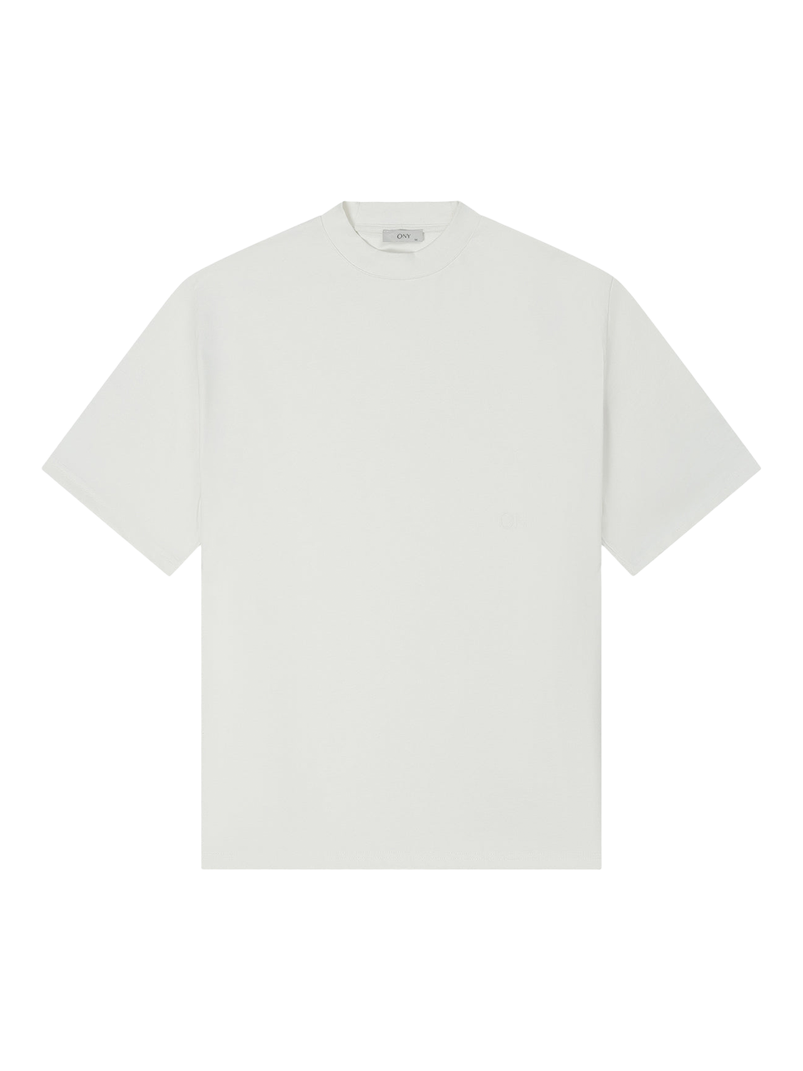 Product image 5 of 5, which shows Ony Logo Boxy Fit T-Shirt, Off White, XS