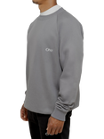 Ony Logo Oversized Sweatshirt, Grey